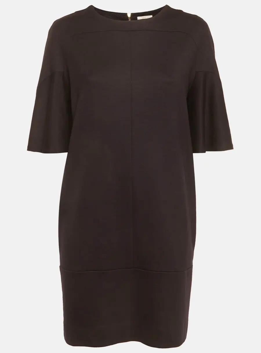 Chlo&eacute; Navy Blue Jersey Short Dress S