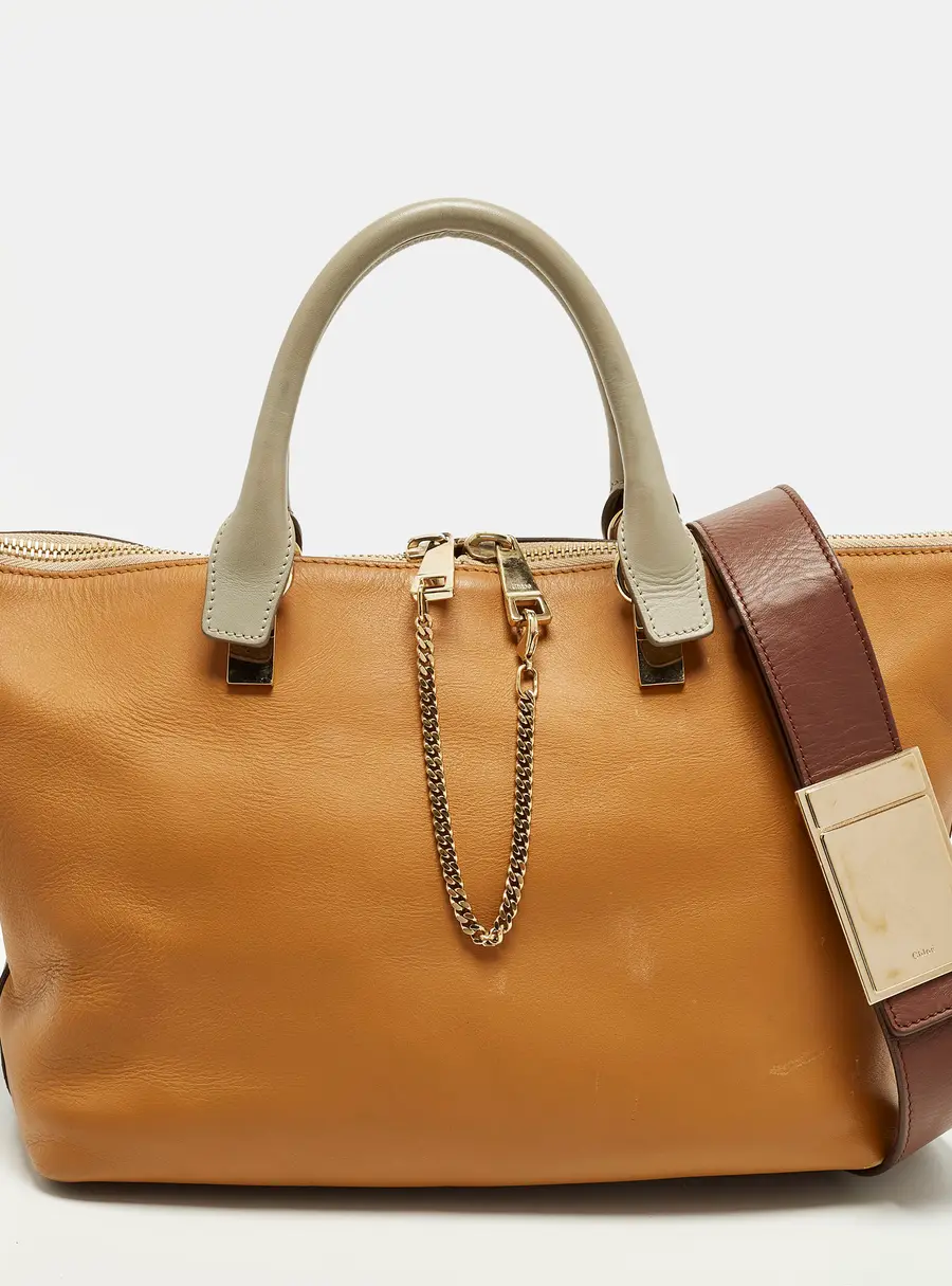 Chloe Baylee Medium Tricolor Leather Tote