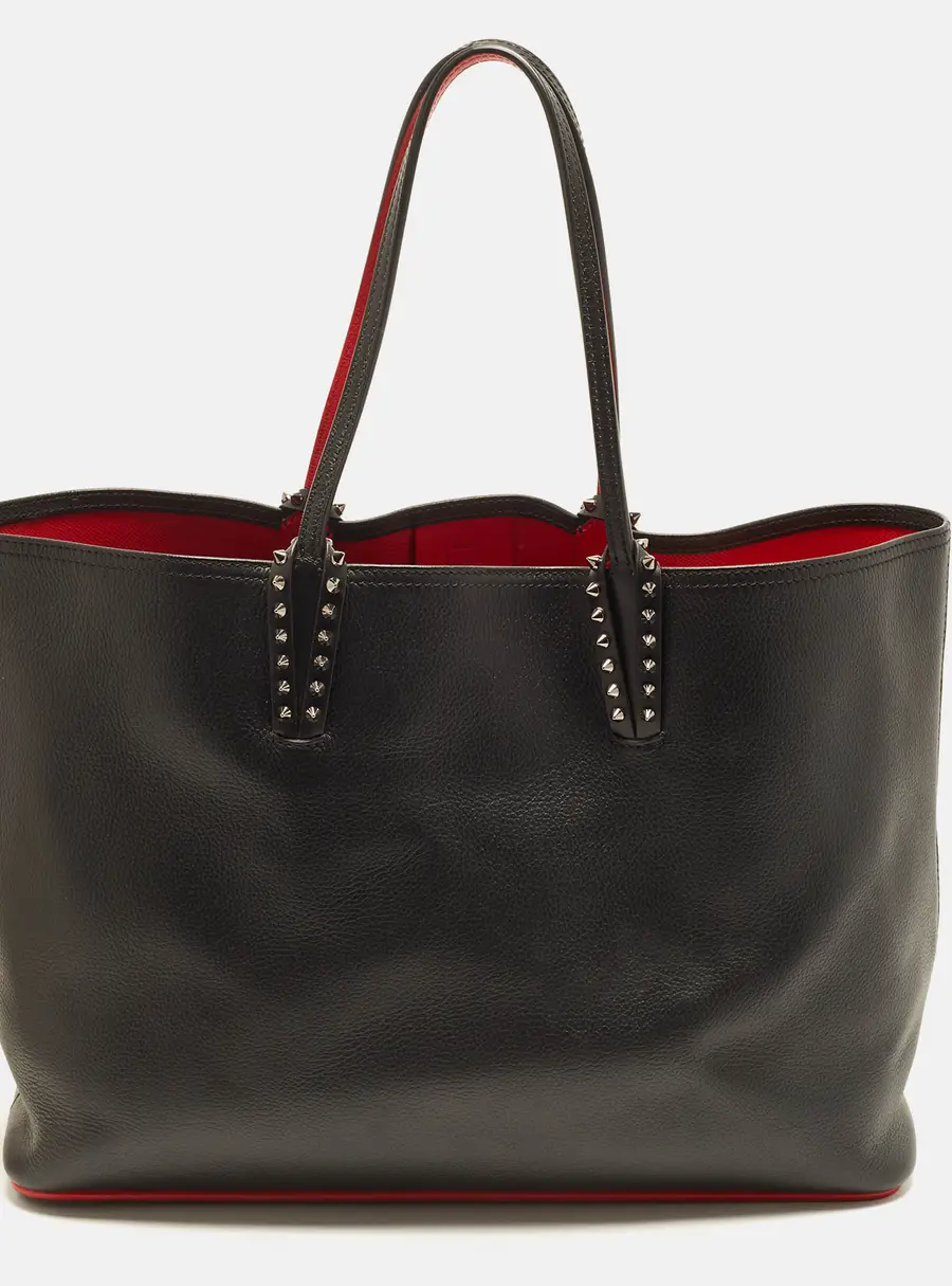 Christian Louboutin Cabata Large Black Leather Tote
