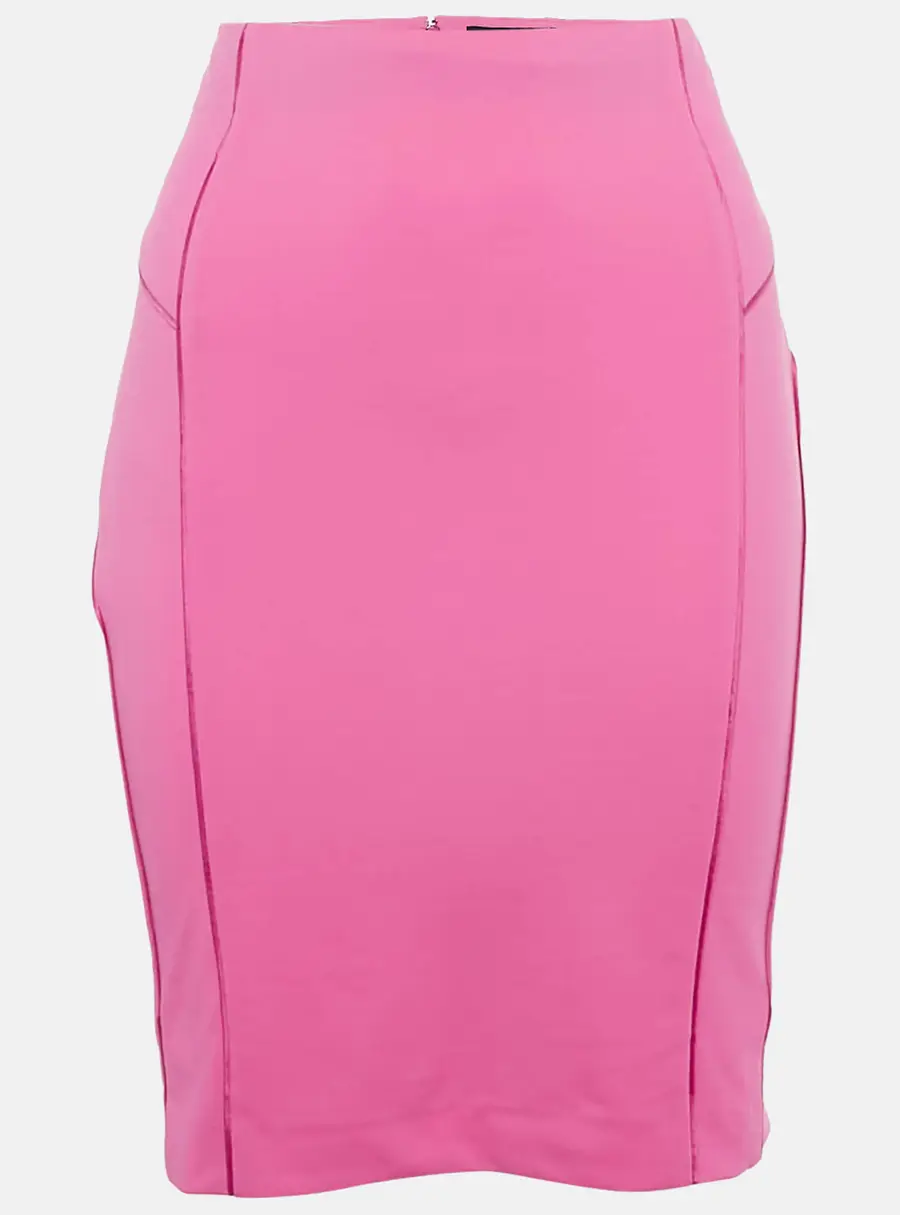 Class by Roberto Cavalli Pink Jersey Pencil Skirt M
