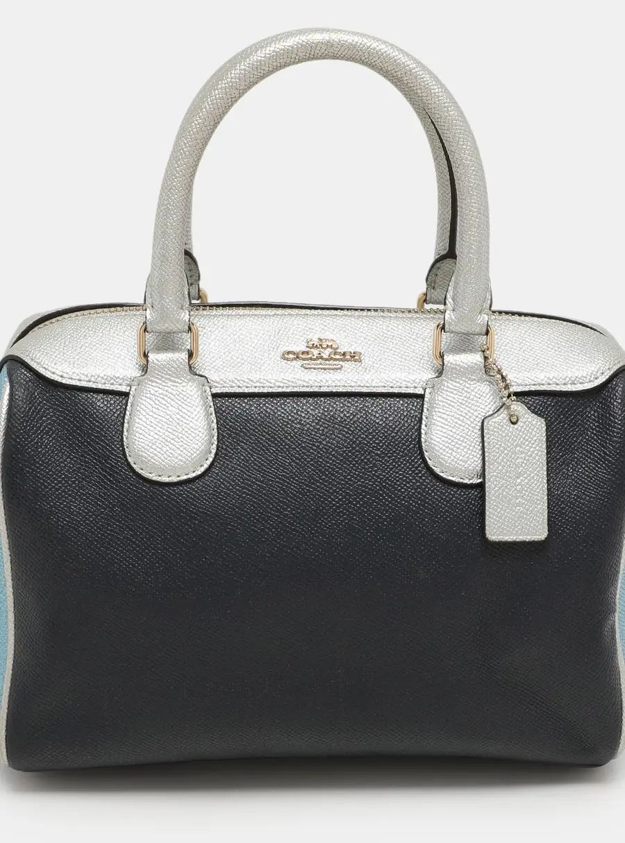 Coach Multicolor Leather Mini Bennett Satchel