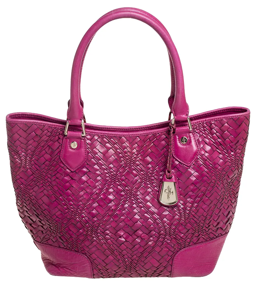 Cole Haan Majenta Woven Leather Tote