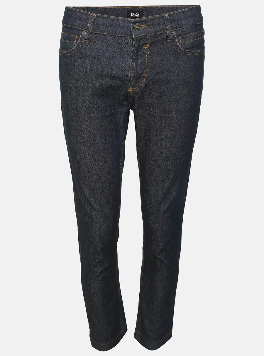 D&G Blue Stretch Denim Skinny Jeans XS