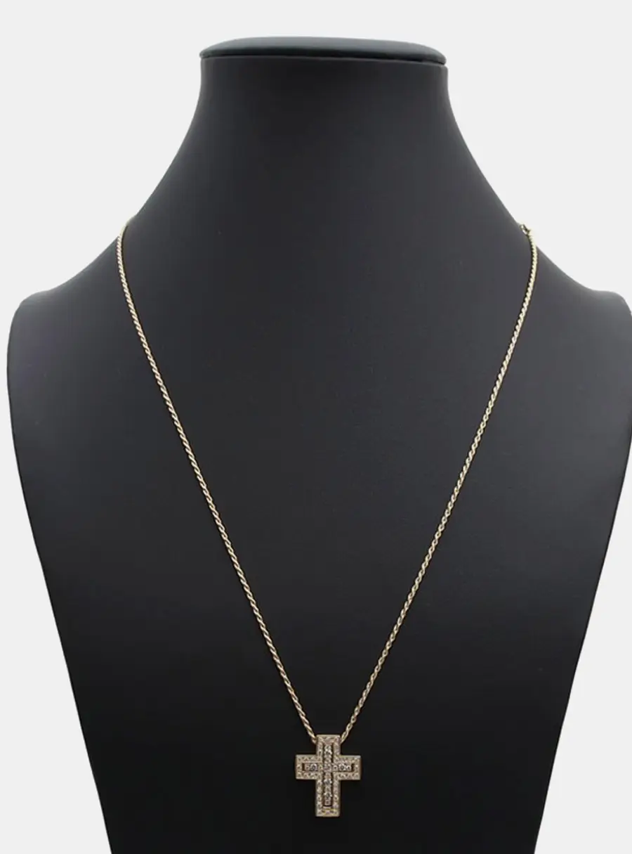 Damiani 18k Pink Gold Diamond Belle &Eacute;poque Necklace