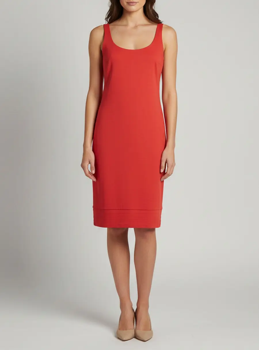 Diane Von Furstenberg Pink Stretch Knit Bridget Mini Dress L