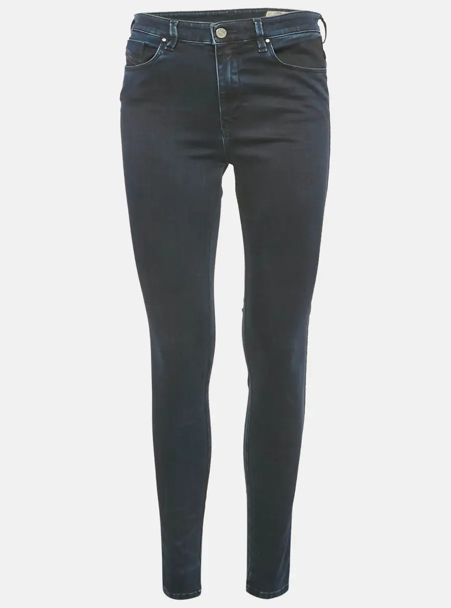 Diesel Navy Blue Denim Skinzee High Jeans M Waist 28"