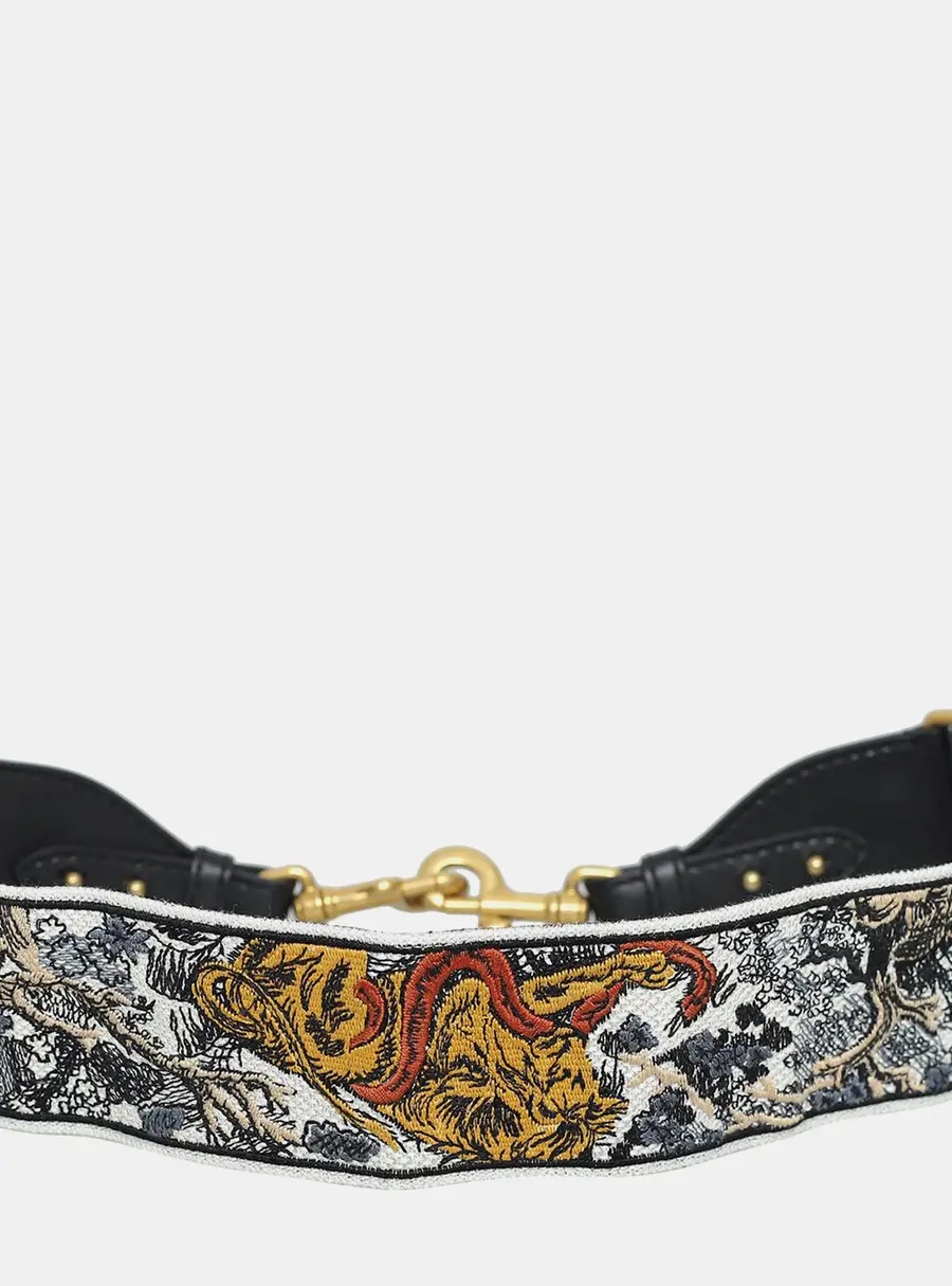 Christian Dior Embroidered Bag Strap