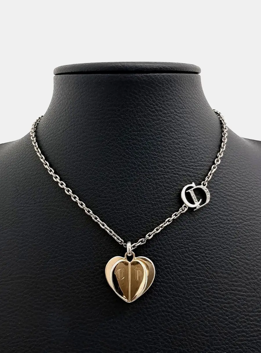Christian Dior Two Tone Necklace