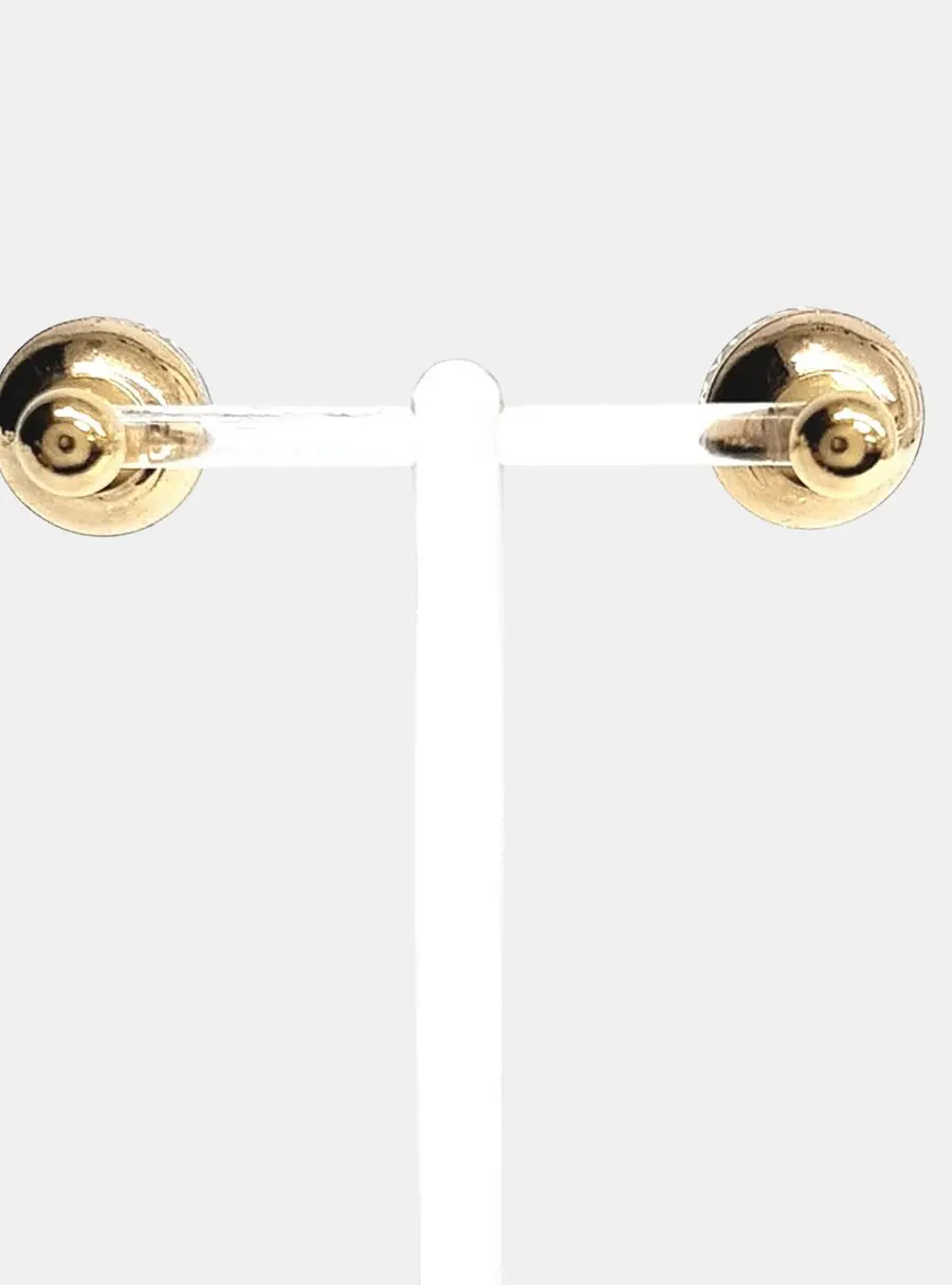 Christian Dior Metal Tribal Earrings
