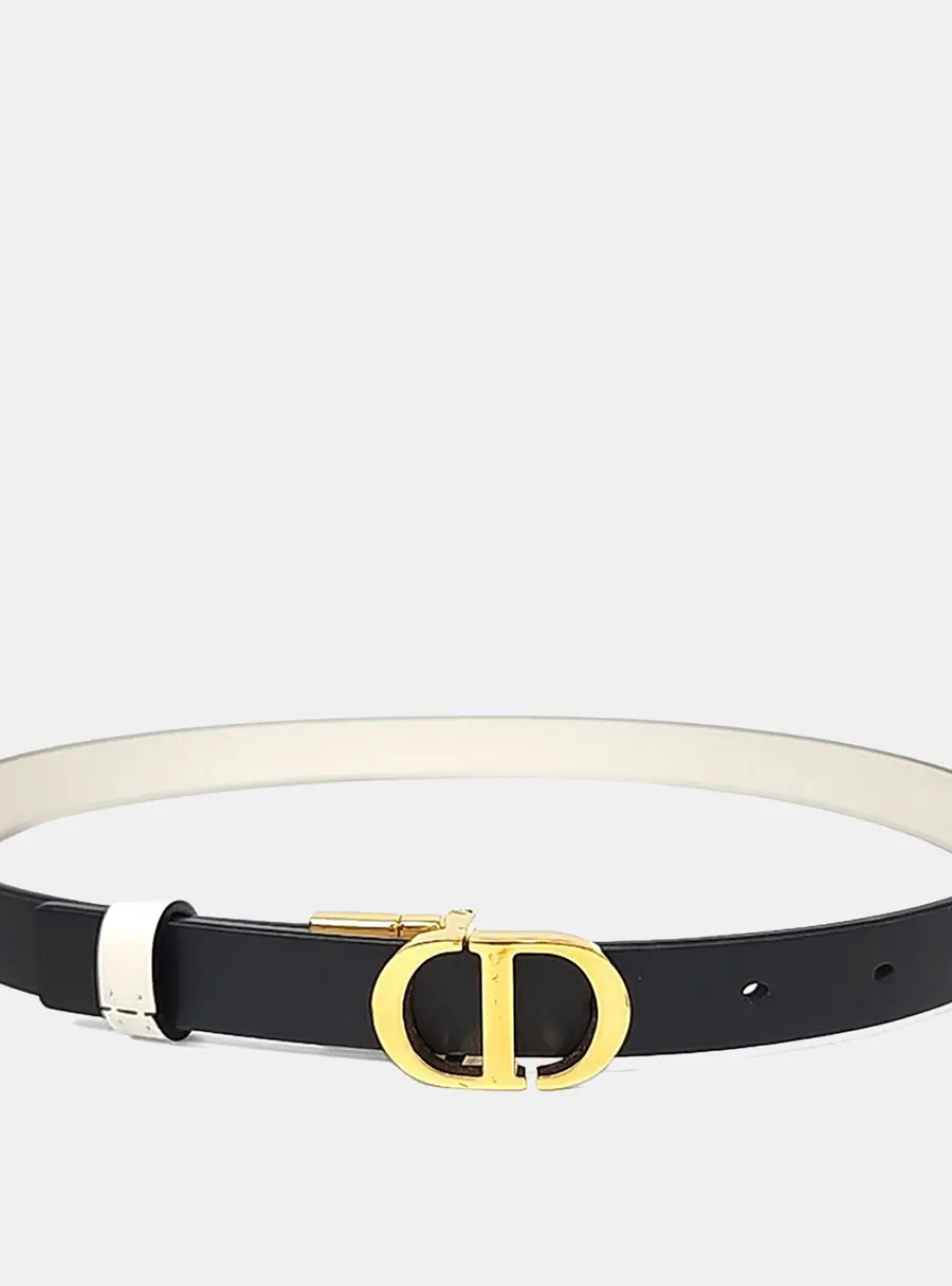 Christian Dior 30 Montaigne Reversible Belt