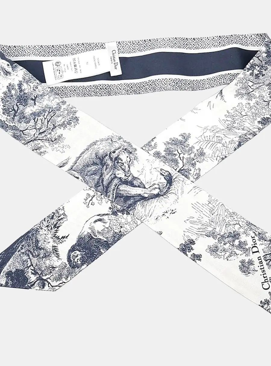 Christian Dior Silk Mitzah