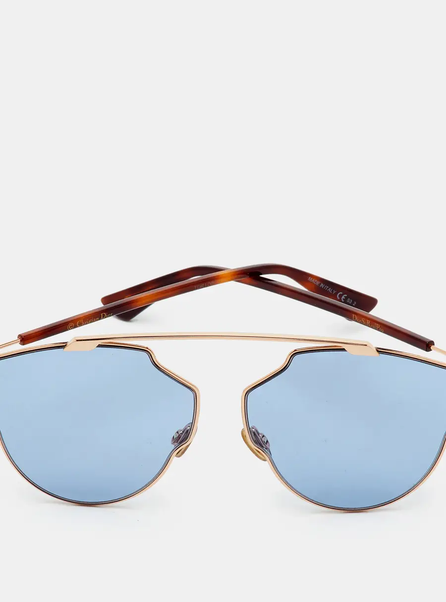 Dior Blue SoRealPop DDBKU Aviator Sunglasses