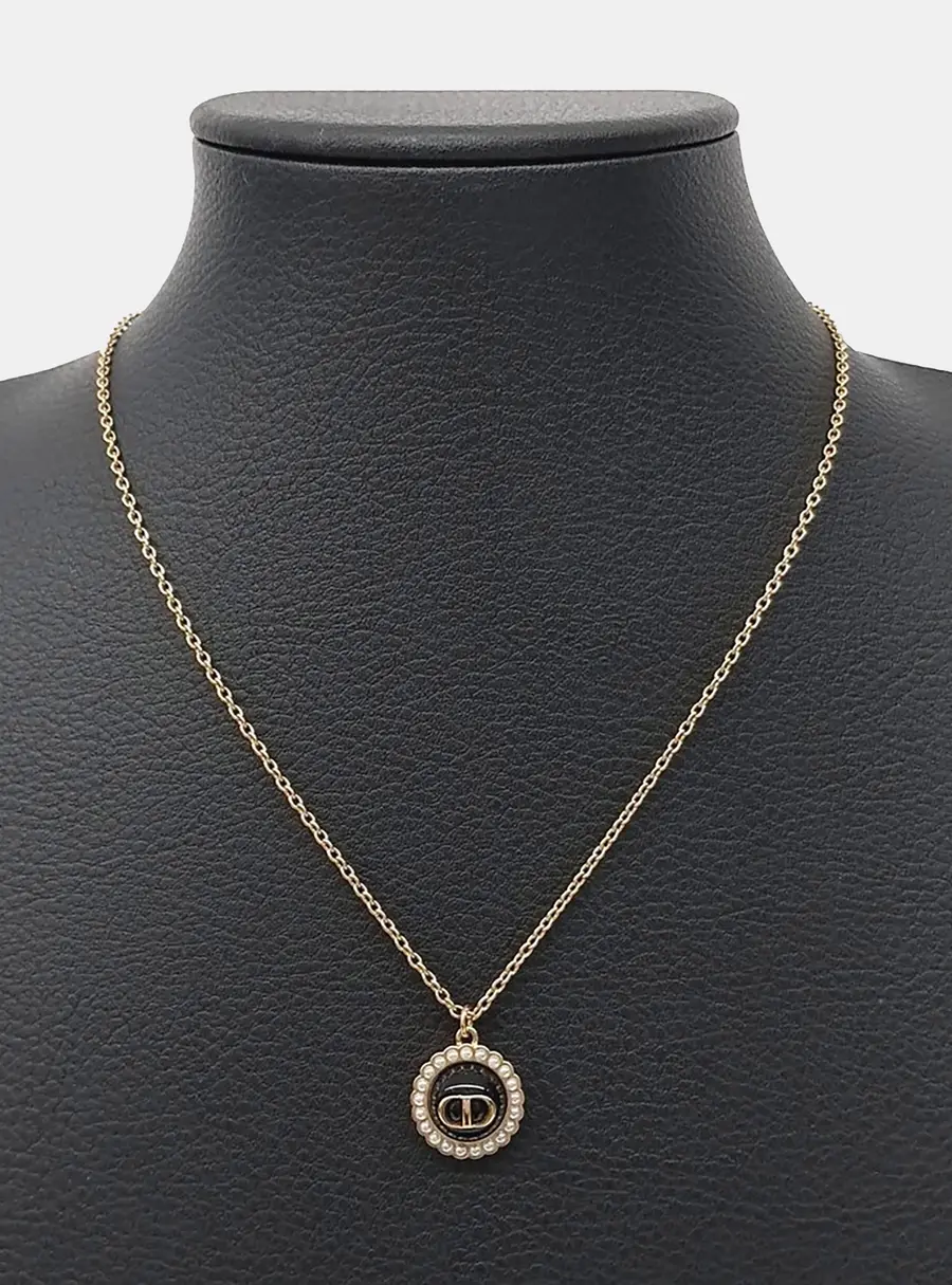 Christian Dior metal necklace