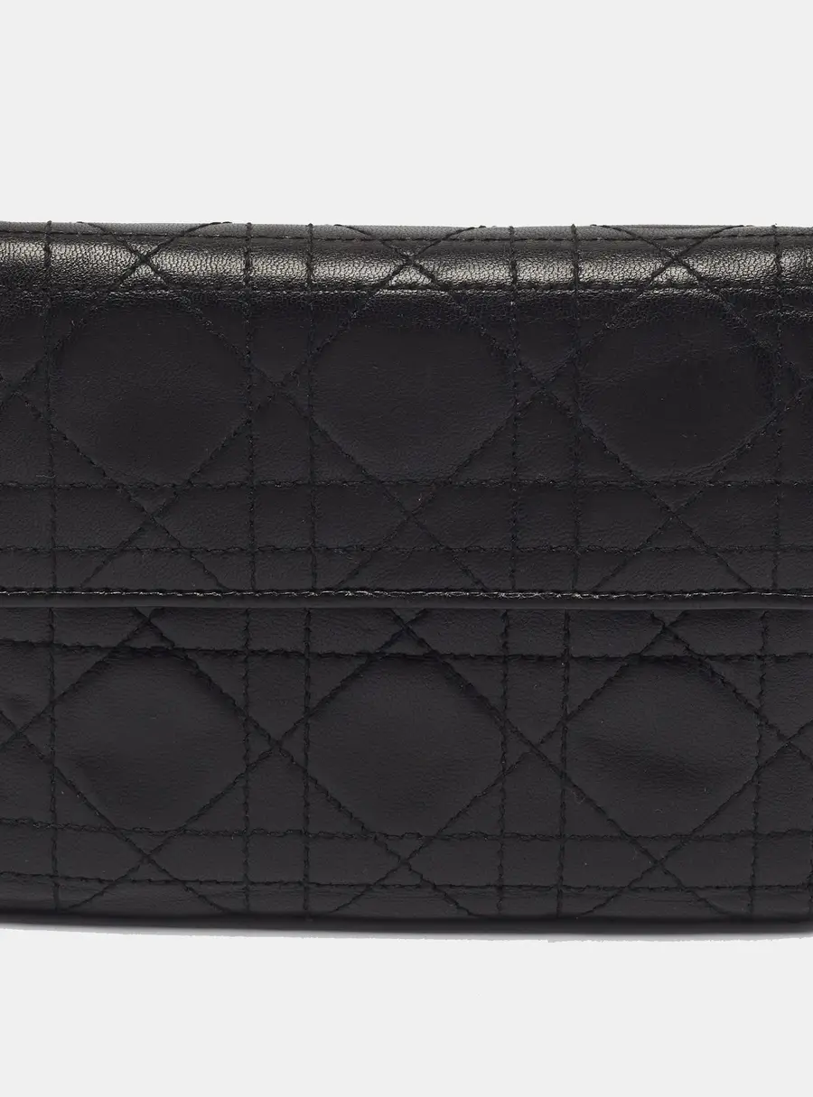 Dior Black Cannage Leather Agenda Cover
