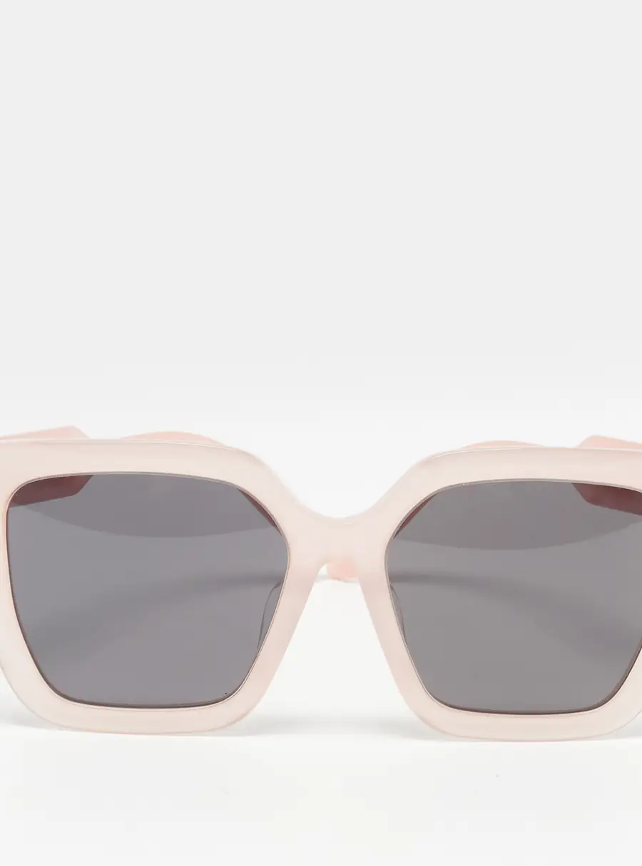 Dior Pink/Black Signature S10F Square Sunglasses
