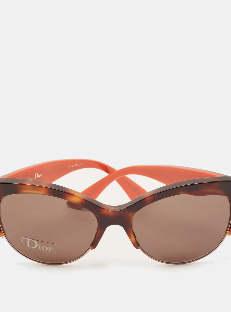 Dior Brown/Orange Envol 1 LZTEJ Butterfly Sunglasses
