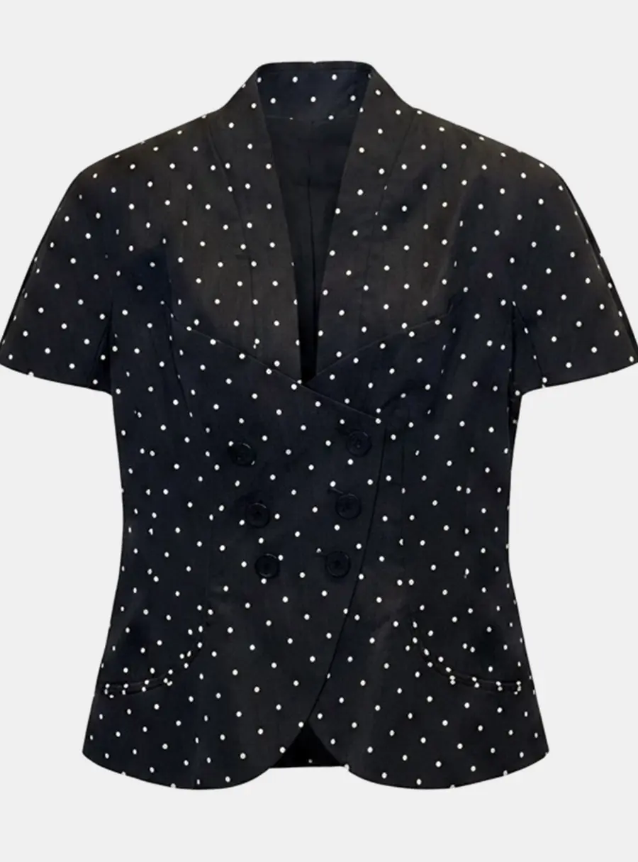 Dior Polka Dot Top FR 40