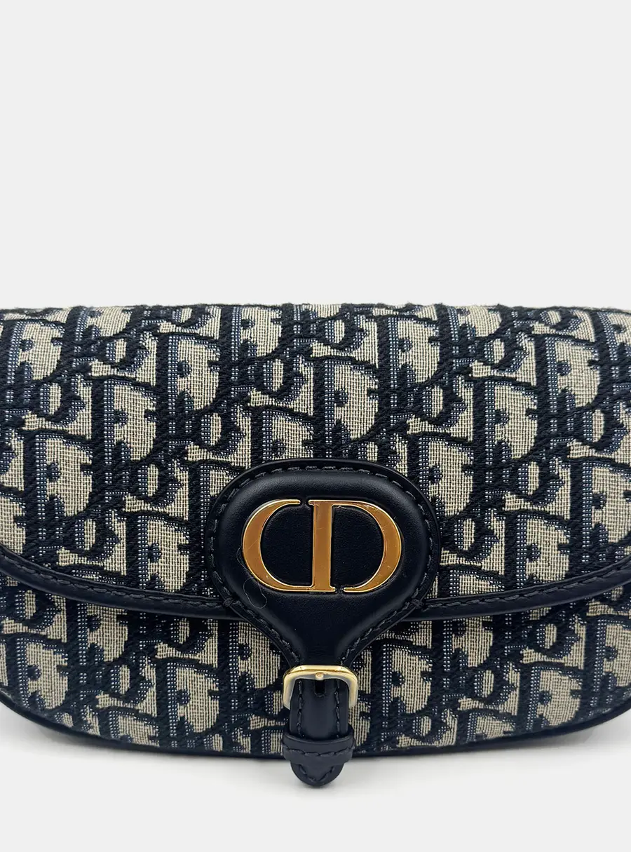 Dior Oblique Bobby Oblique Small Canvas Shoulder Bag