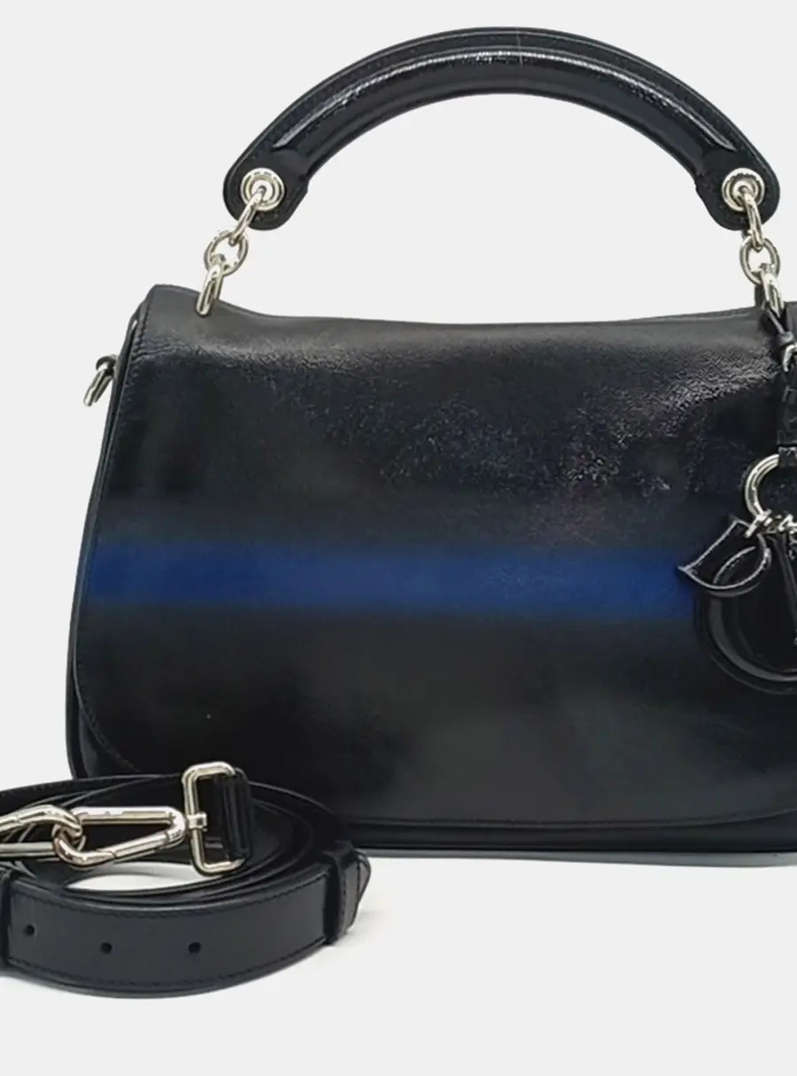 Dior Multicolor Leather Dune Bag