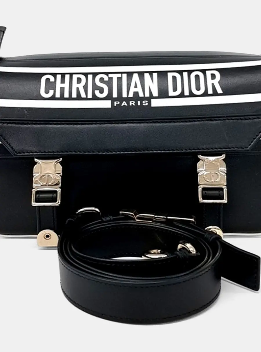 Dior Multicolor Leather Camp Bag Small