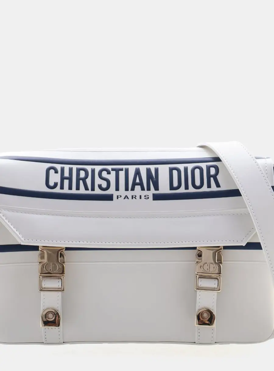 Dior Diorcamp Medium Calfskin Leather Messenger Bag