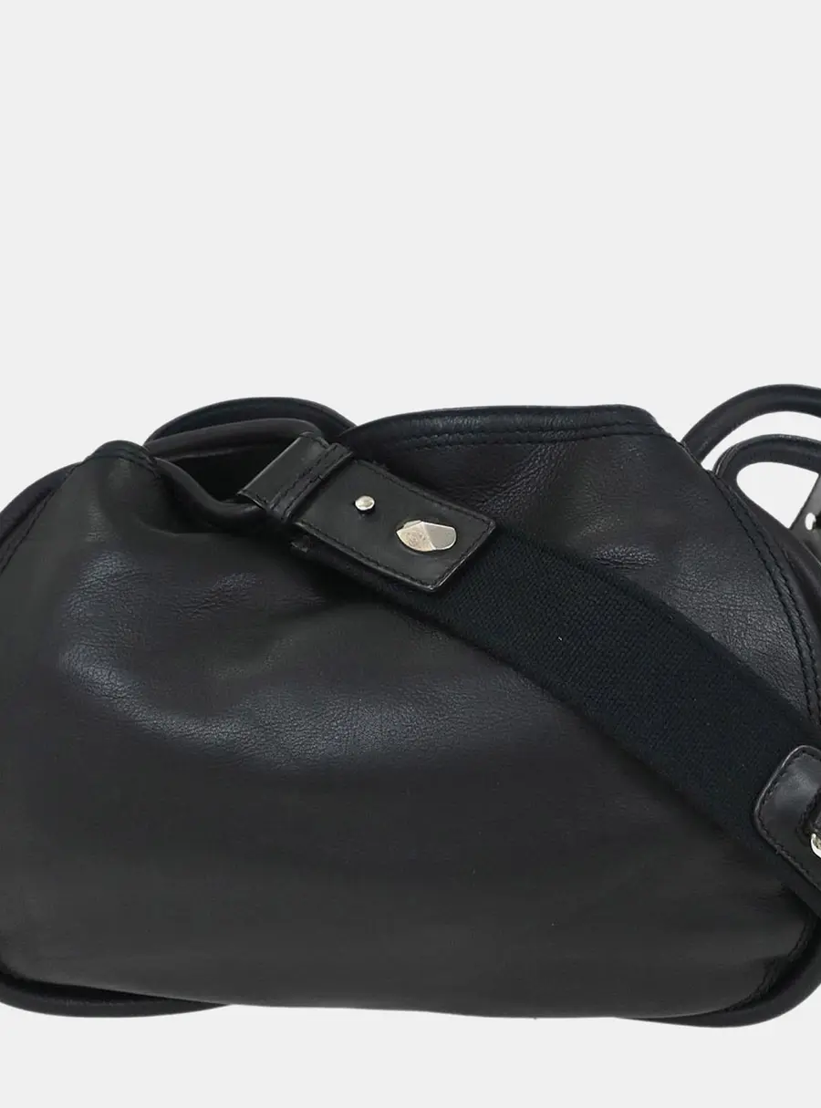 Christian Dior Black Leather Shoulder Bag