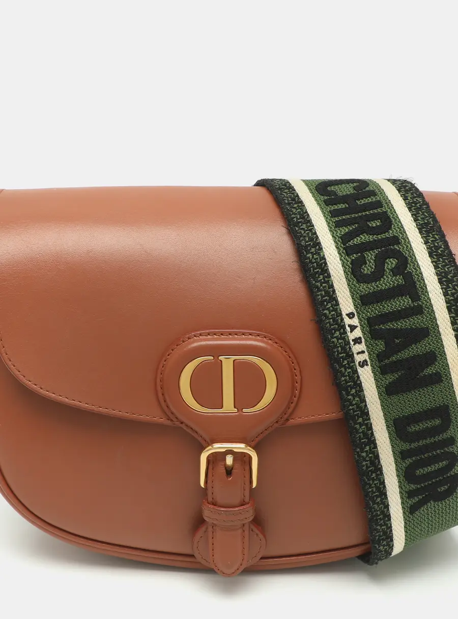 Dior Bobby Medium Brown Leather Crossbody Bag