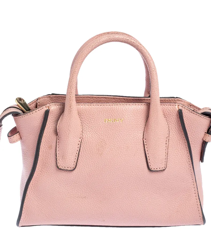 Dkny Chelsea Pink Leather Satchel