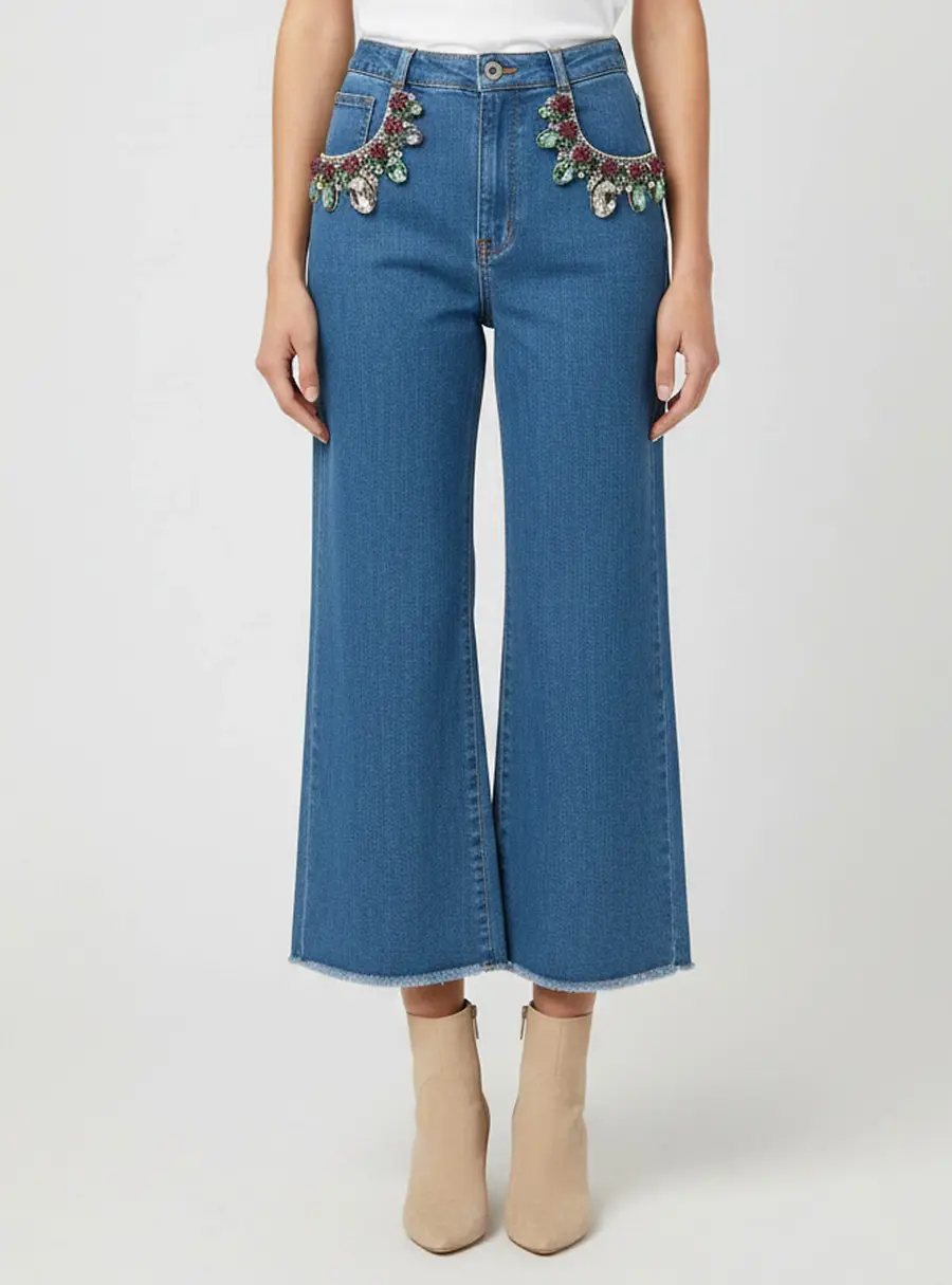 Dolce & Gabbana Blue Denim Straight Fit Jeans M/ Waist 29"