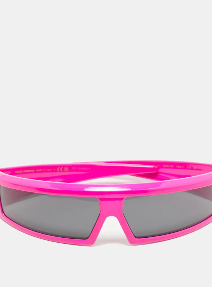 Dolce & Gabbana Pink/Black DG6181 Shield Sunglasses