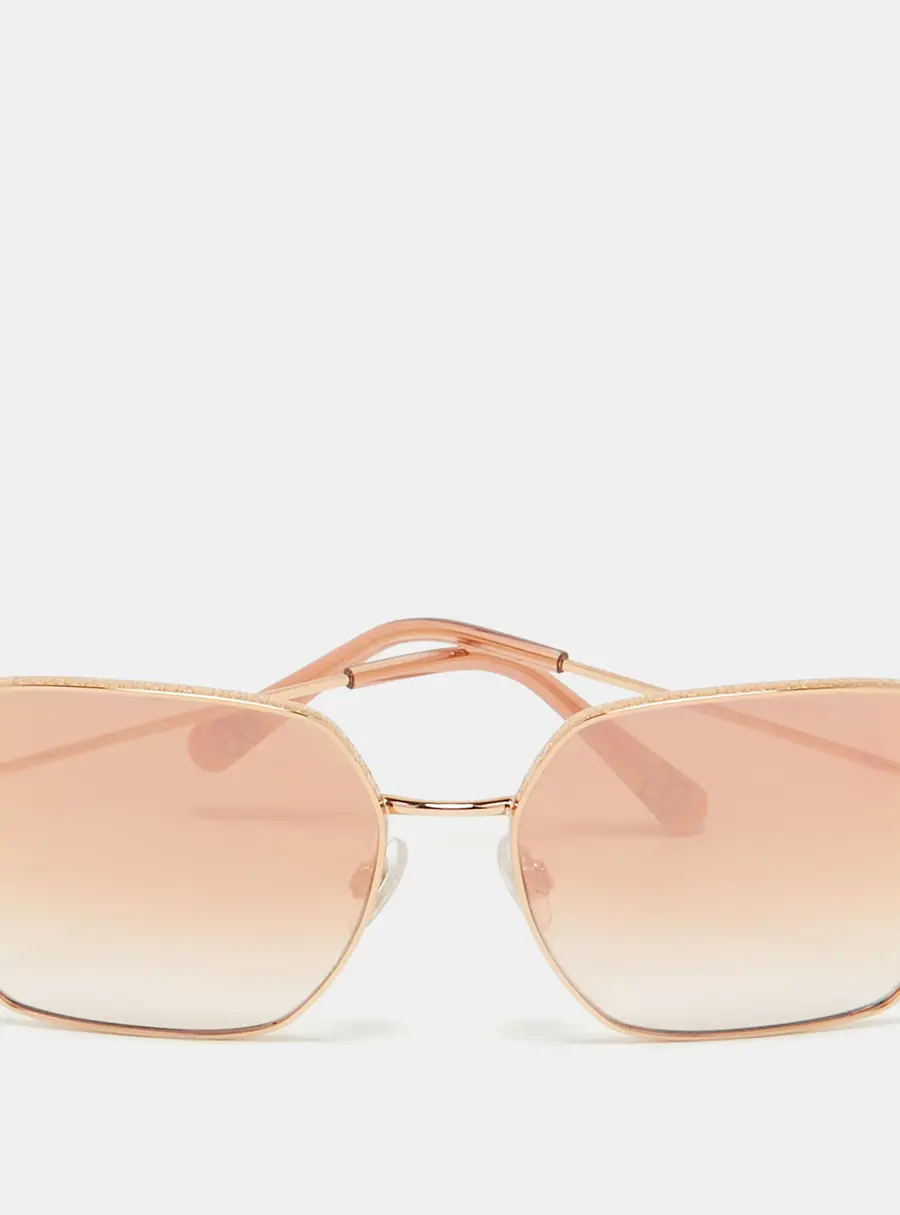 Dolce & Gabbana Peach Gradient DG 2242 Butterfly Sunglasses