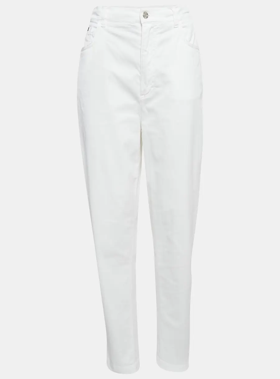 Dolce & Gabbana White Denim Amber Jeans L Waist 34"