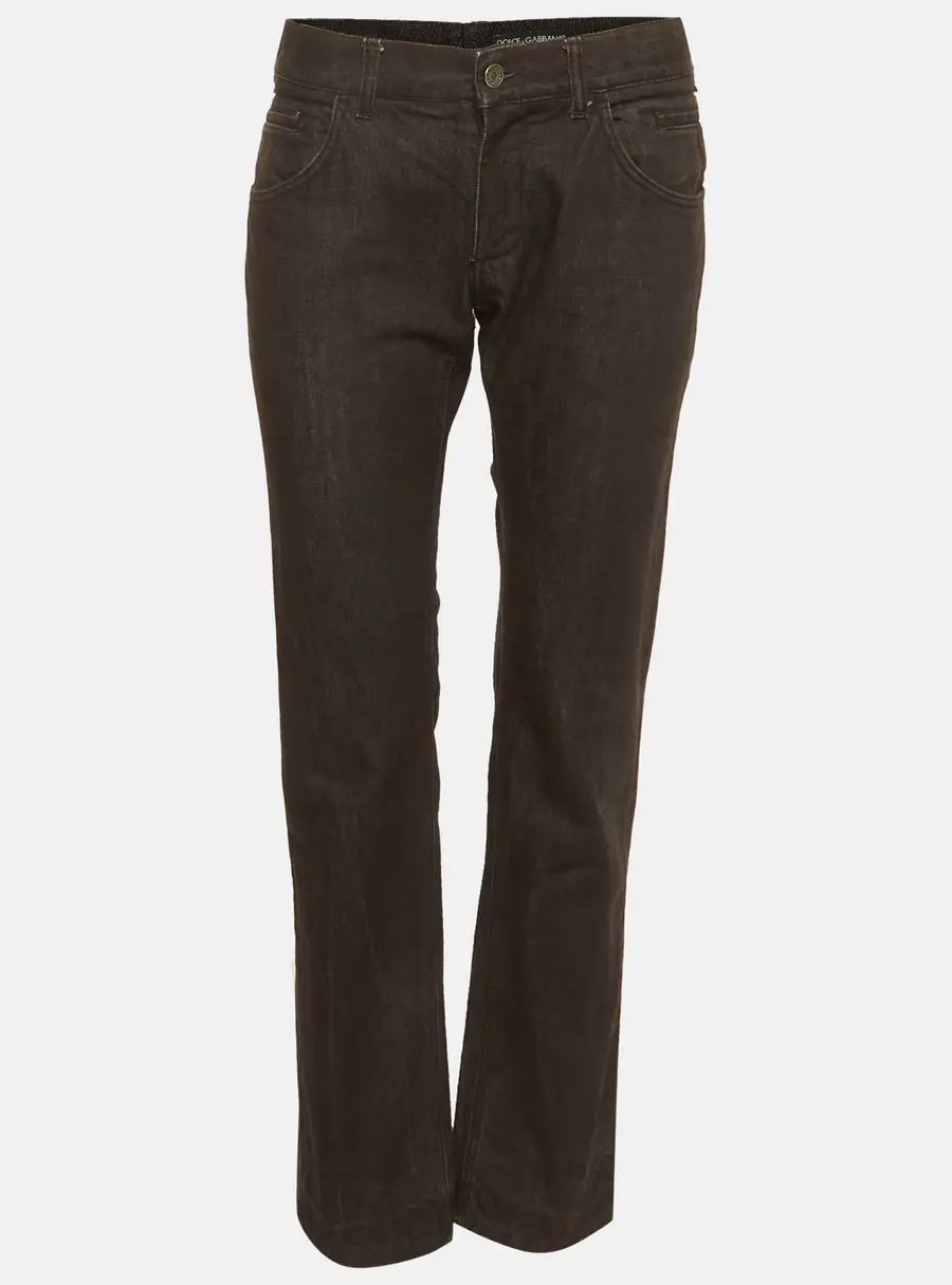 Dolce & Gabbana Black Denim Slim Fit Jeans M/Waist 29"
