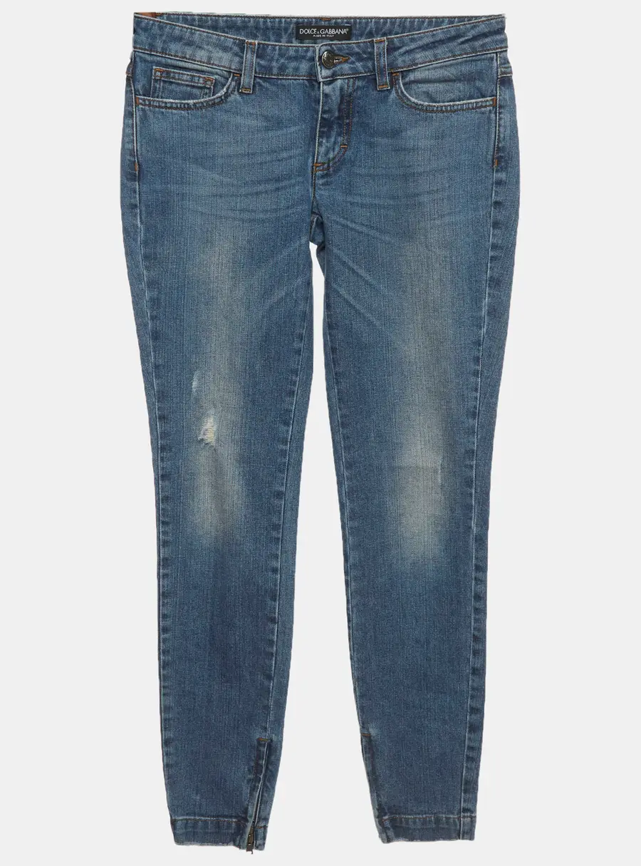 Dolce & Gabbana Blue Denim Pretty Fit Jeans S/Waist 26"