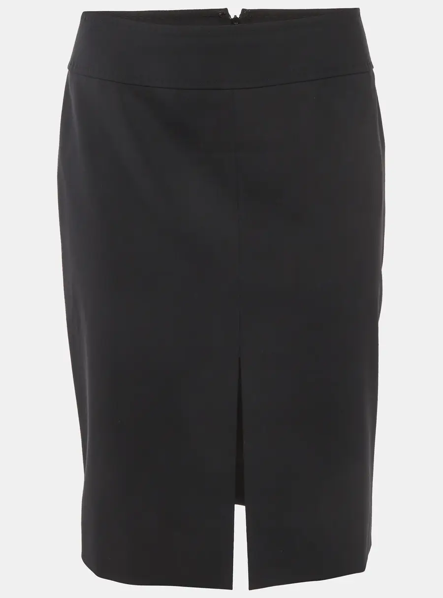 Dolce & Gabbana Black Wool Pencil Skirt S