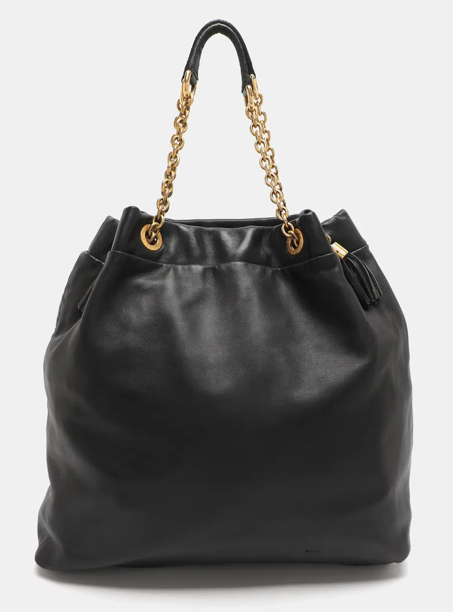 Dolce & Gabbana Black Leather Tote