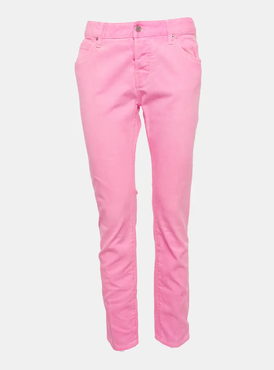 Dsquared2 Pink Denim Slim Fit Jeans M/Waist 31"
