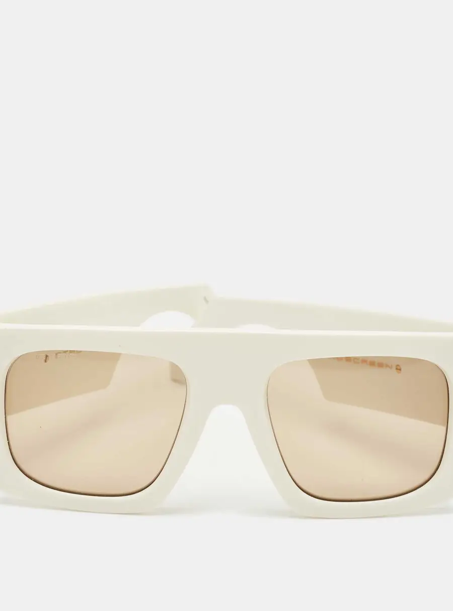 Etro White/Grey SZJ70 EtroScreen Square Sunglasses
