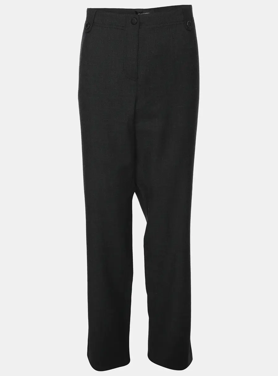 Elena Miro Dark Grey Wool Trouser XXL