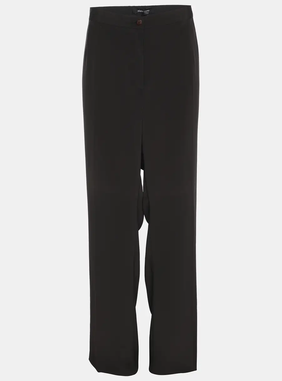 Elena Miro Dark Grey Jersey Trousers XXL
