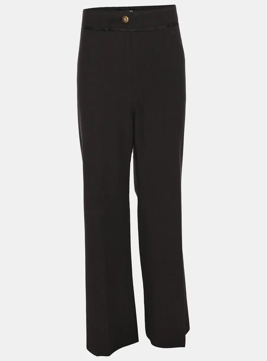 Elena Miro Dark Grey Wool Blend Trousers XXL
