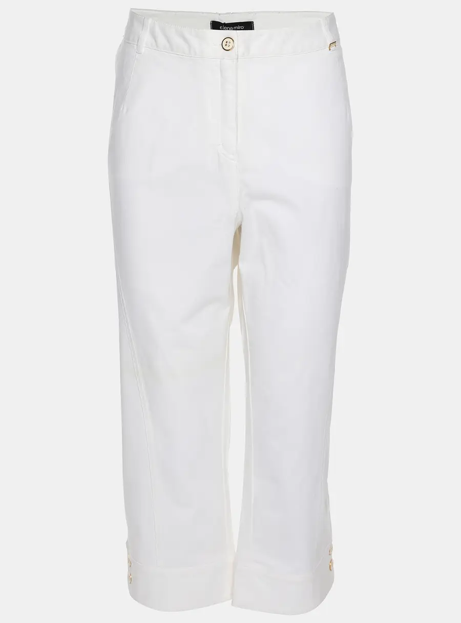 Elena Miro White Denim Jeans XXL