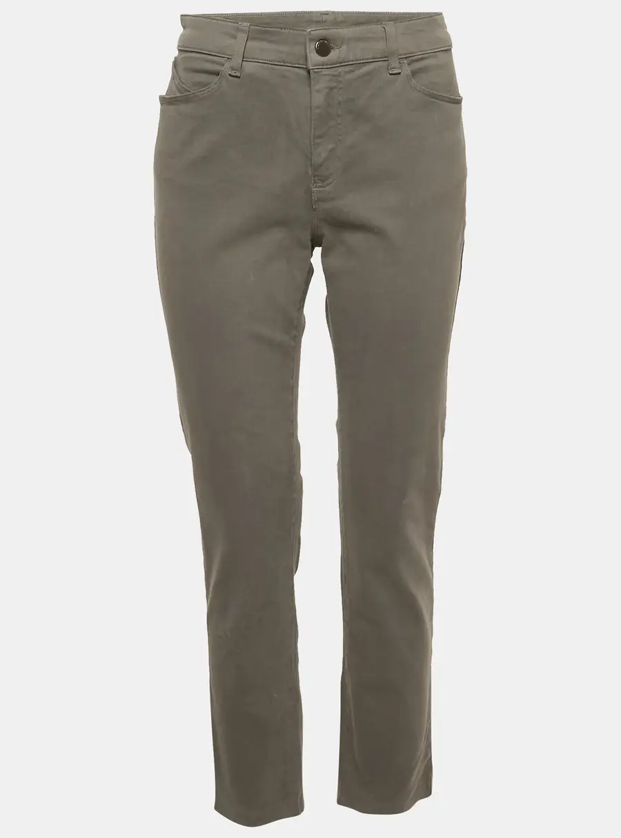 Emporio Armani Grey Cotton Drill Skinny Jeans L Waist 31"