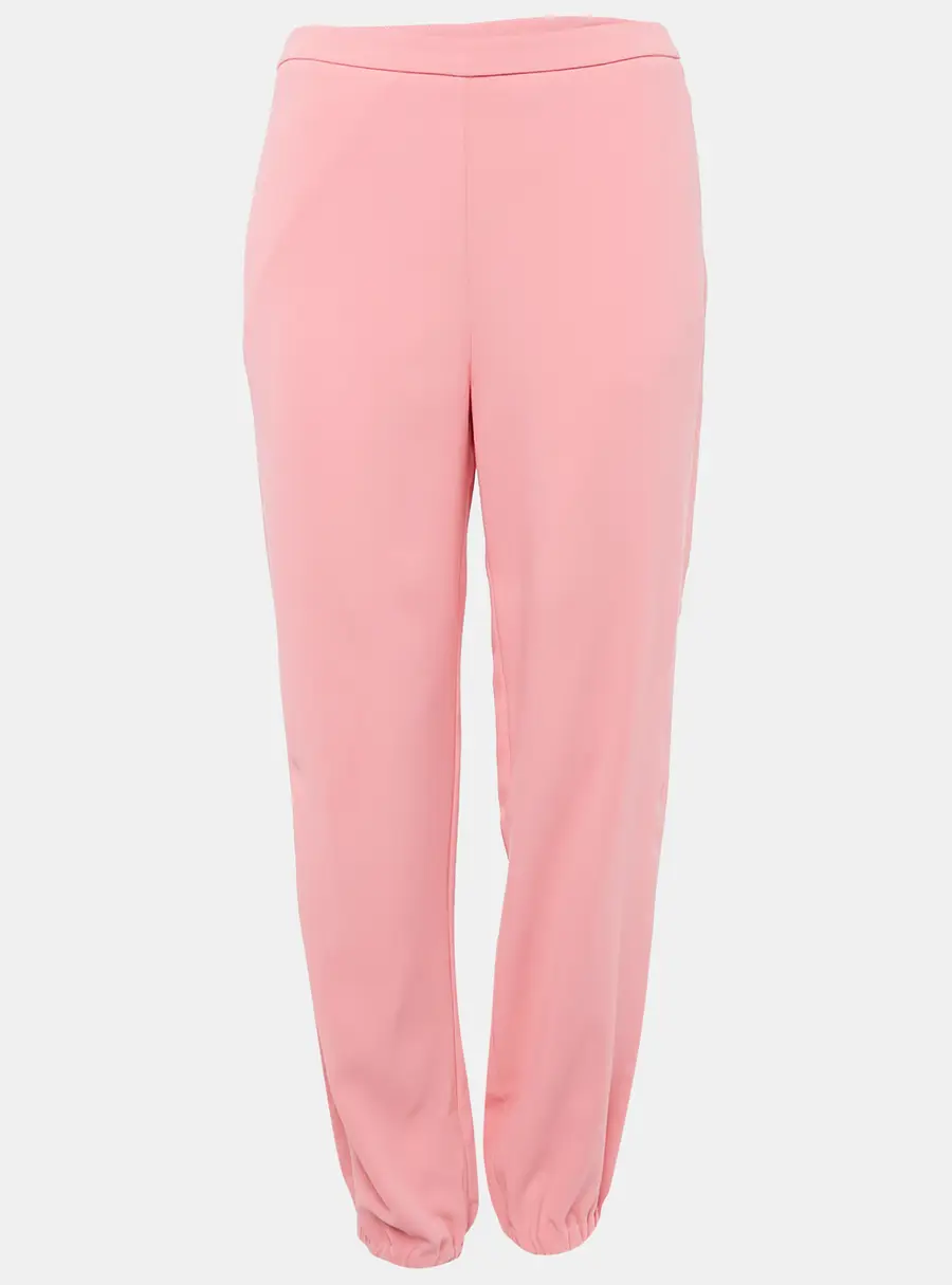 Emporio Armani Pink Crepe Trousers S
