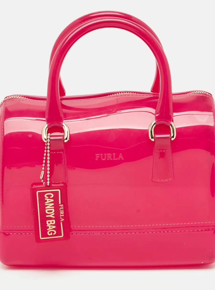 Furla Candy Mini Rubber Satchel