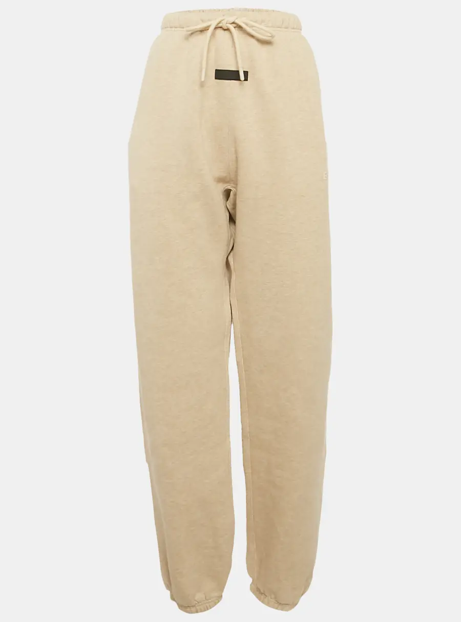 Essentials Fear of God Beige Cotton Sweatpants L