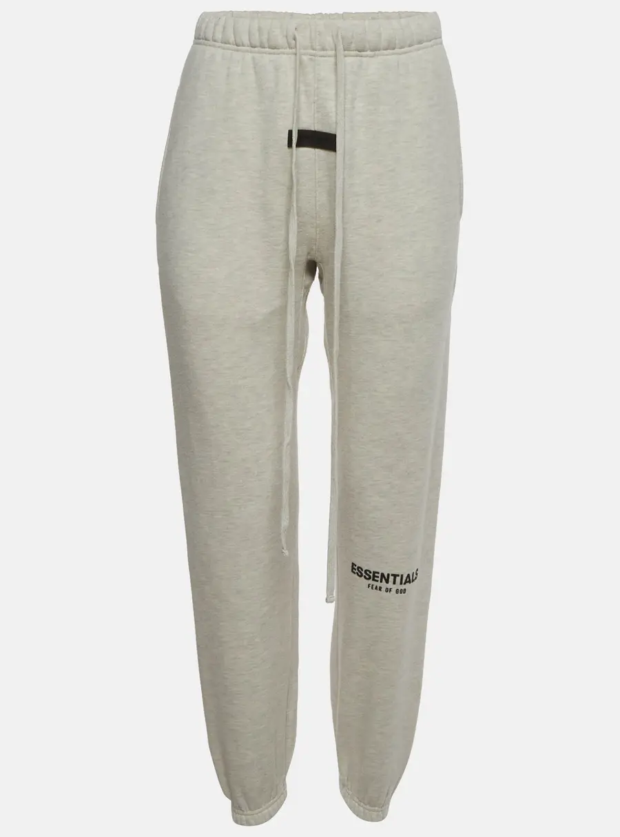 Fear of God Essentials Grey Fleece Knit Sweatpants XXS