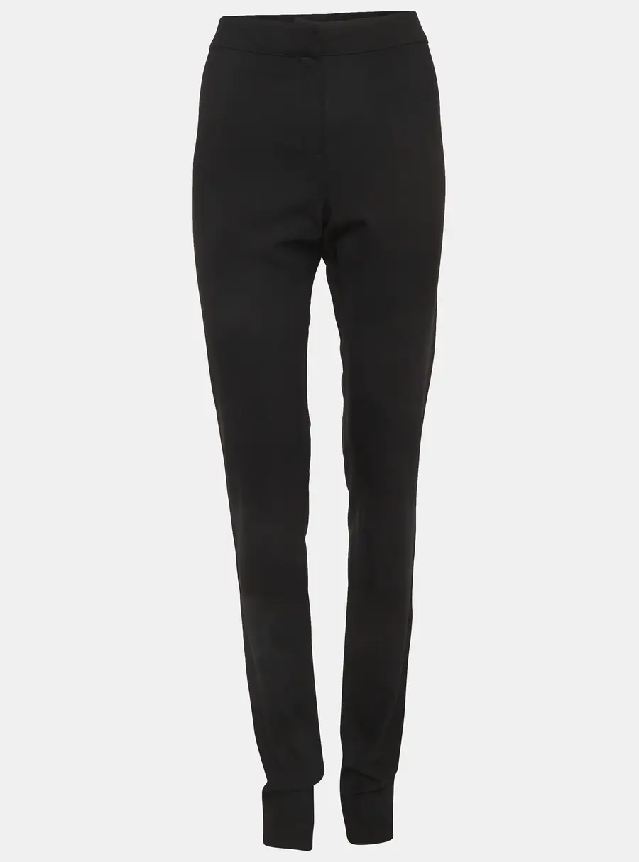 Fendi Black Wool Formal Trousers M