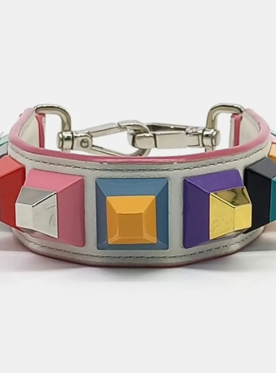 Fendi Leather Multicolor Strap You