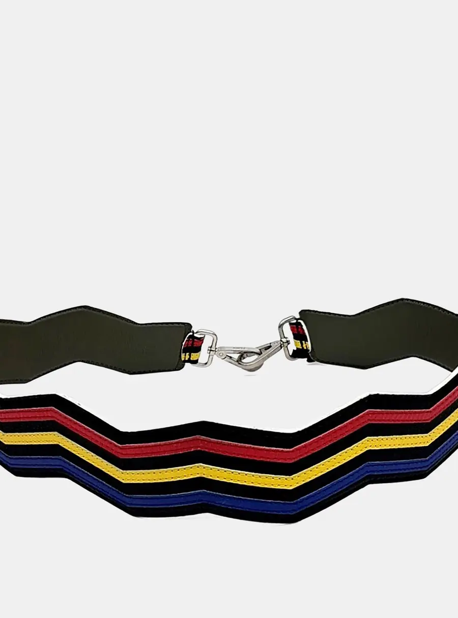 Fendi Multicolor Leather strap